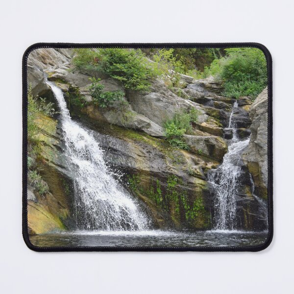 Item preview, Peaceful Waterfall in the Forest designed and sold by Anastasia Kaneva.
