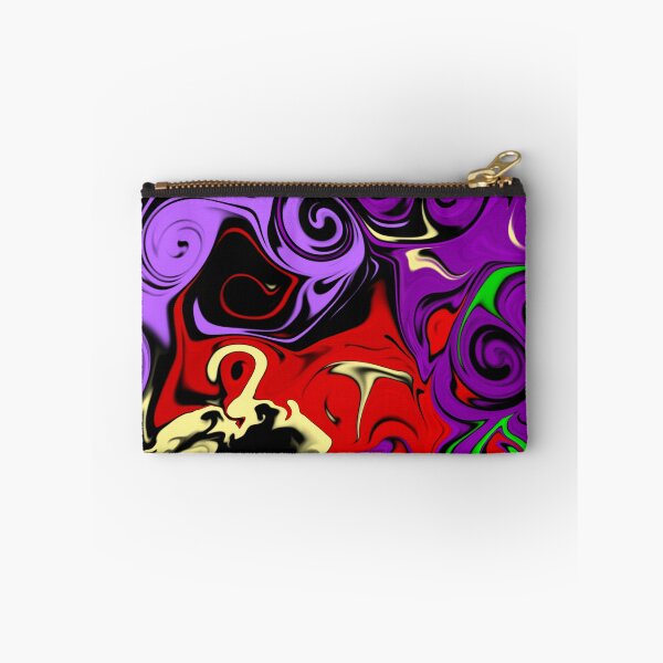 Item preview, Halloween purple and green swirling liquid art designed and sold by BritishDelights.