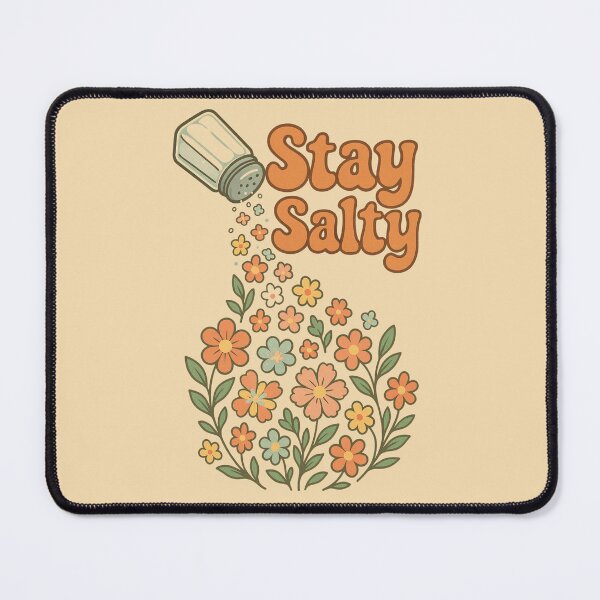 Item preview, stay salty crystals turning into pastel flowers classic tshirt designed and sold by anandsiva2703.
