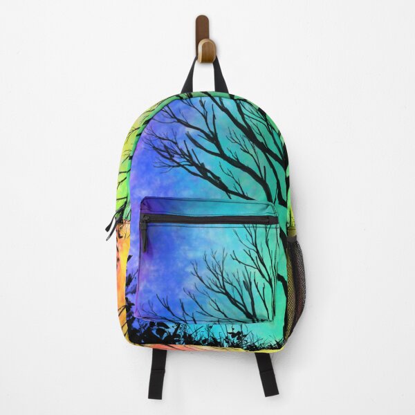 Item preview, Black tree in rainbow world  designed and sold by LiminalWoods.