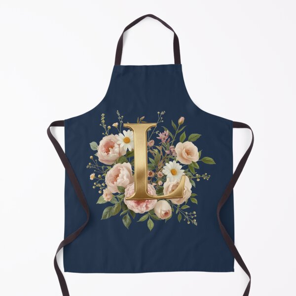 Item preview, Floral Monogram Letter L Wall Art – Elegant Gold Initial L with Roses & Peonies | Personalized Wedding Gift, Nursery Decor, Feminine Botanical Initial L Print designed and sold by AmenAlways.