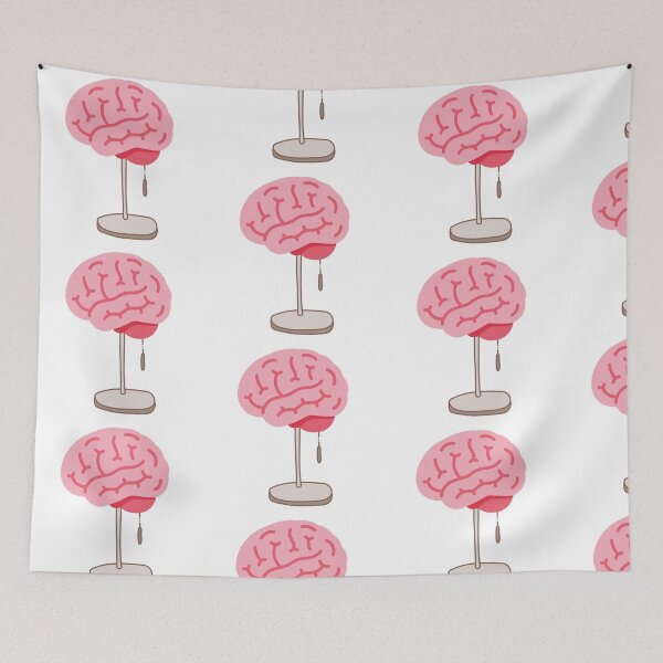 Item preview, Brain Lamp designed and sold by MentalDripCave.