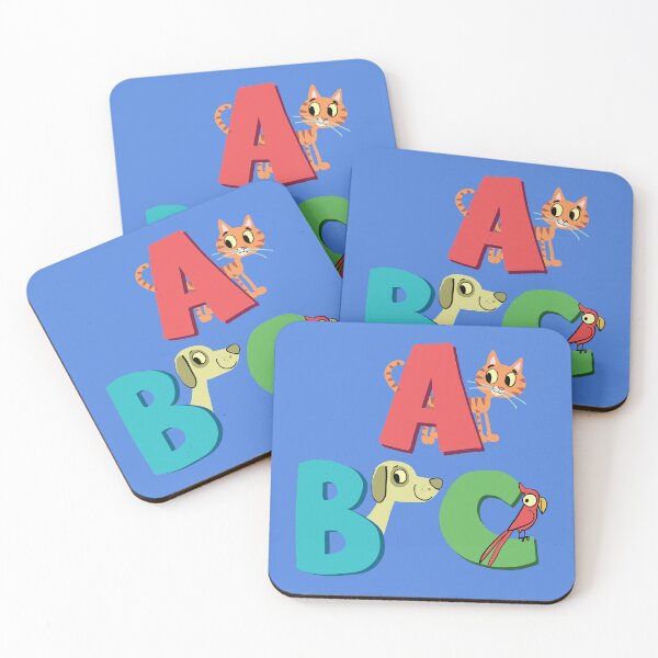 Item preview, Veterinary alphabet with cat, dog and parrot designed and sold by duxpavlic.