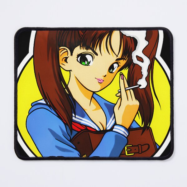 Item preview, The Hookups Anime Girl Smoking A Joint designed and sold by ANTONIODIRSCHL.