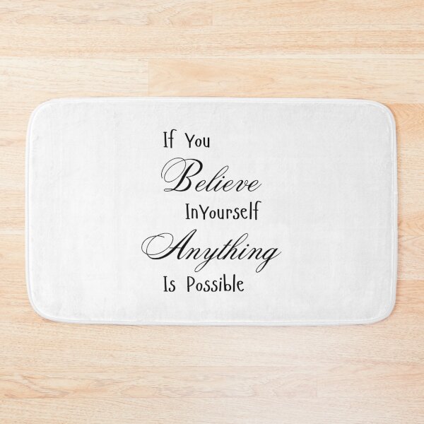 Item preview, if you believe in yourself designed and sold by Pixie prints .