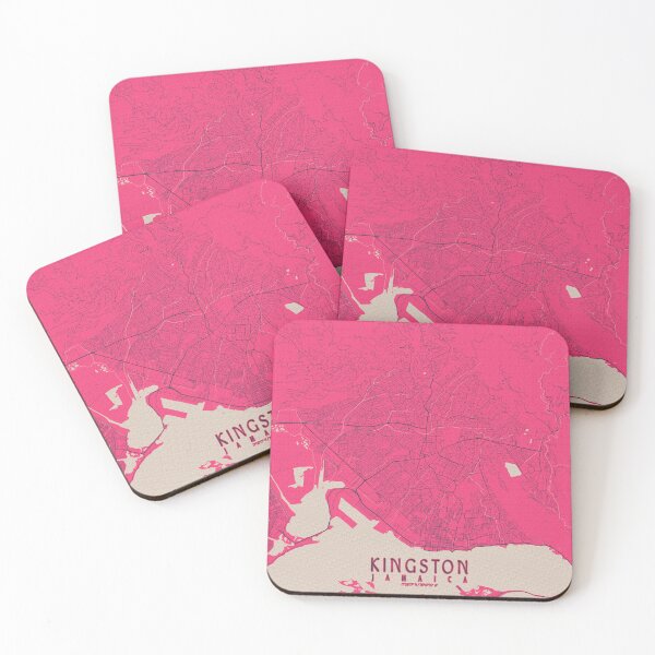 Item preview, Kingston City Map of Jamaica - Blossom designed and sold by deMAP.