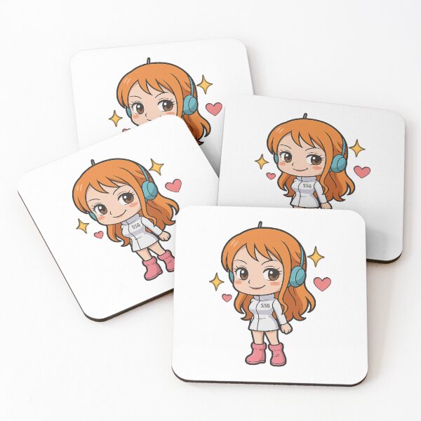 Item preview,  Nami MiniPop Sticker – Egghead Outfit ?✨? (Cute Chibi One Piece) designed and sold by ZIKI VI.