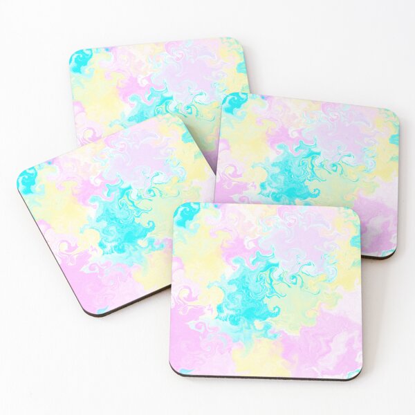 Item preview, Pastel swirling liquid art designed and sold by BritishDelights.