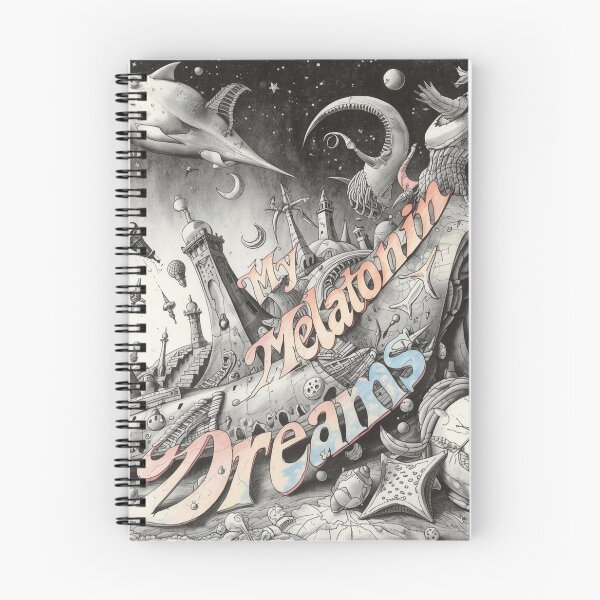 Item preview, My Melatonin Dreams – Surreal Dreamscape Design designed and sold by BrightThreadBB.