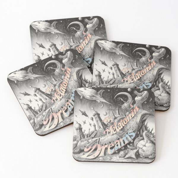 Item preview, My Melatonin Dreams – Surreal Dreamscape Design designed and sold by BrightThreadBB.