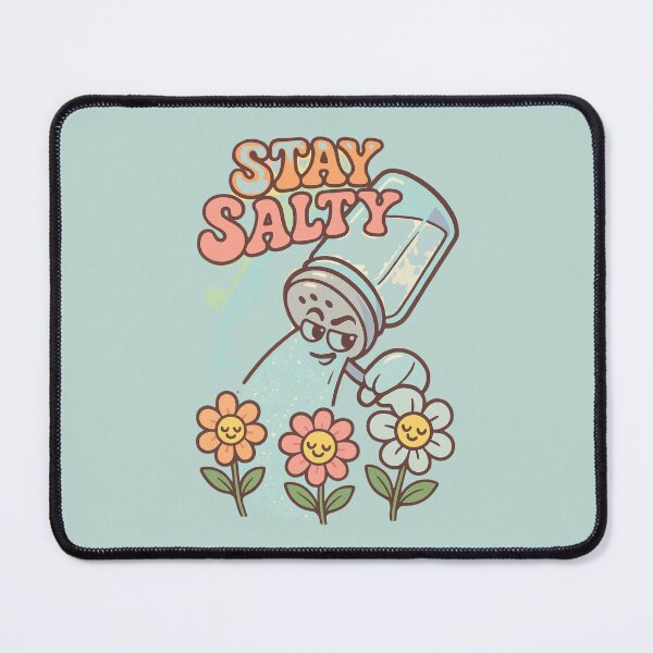 Item preview, stay salty design with flowers classic tshirt designed and sold by anandsiva2703.
