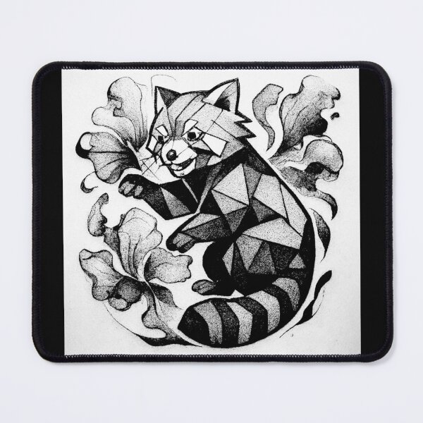 Item preview, Red Panda and flowers designed and sold by Helios Be. Lavsh.