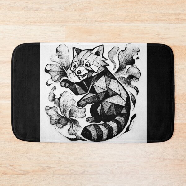 Item preview, Red Panda and flowers designed and sold by Helios Be. Lavsh.