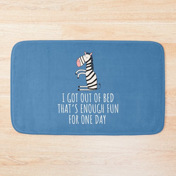 Item preview, Funny Zebra Spoonie Design – Chronic Illness Warrior “Got Out of Bed” designed and sold by Designs by Jesabee.