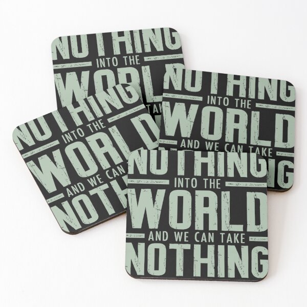 Item preview, 1 Timothy 67 For We Brought Nothing Into The World designed and sold by phantrunguxudm.