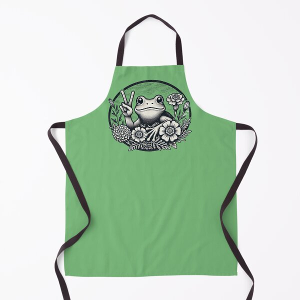 Item preview, Peace Frog Retro Hippie Boho Nature Love Harmony Design designed and sold by FrictionMaxxing.