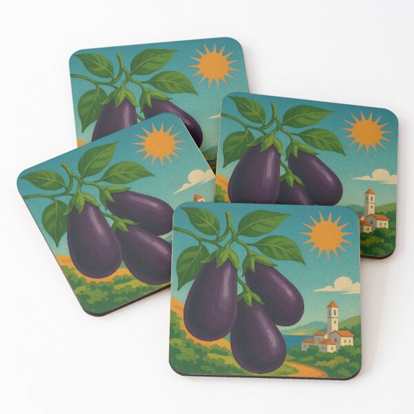 Item preview, When Life Gives You Aubergines, Go To Italy designed and sold by Wanderdreaming.