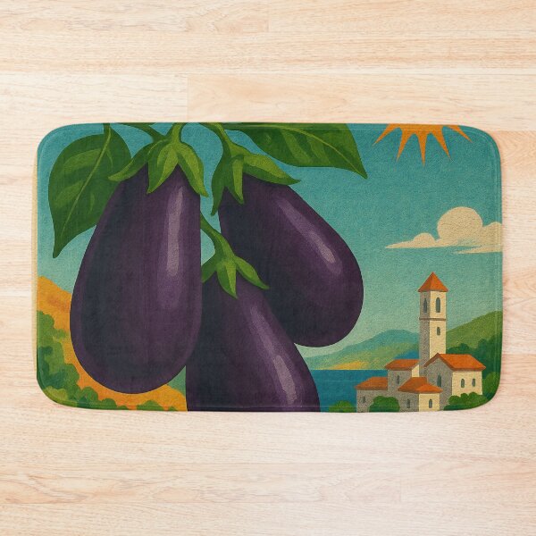 Item preview, When Life Gives You Aubergines, Go To Italy designed and sold by Wanderdreaming.