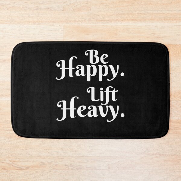 Item preview, Be happy lift heavy Woman Weight lifter gym lover workout designed and sold by snowry.