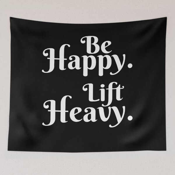 Item preview, Be happy lift heavy Woman Weight lifter gym lover workout designed and sold by snowry.