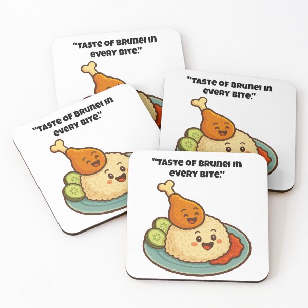 Item preview, Nasi Katok – Taste of Brunei in a Cute Bite designed and sold by Latitude 1°N.