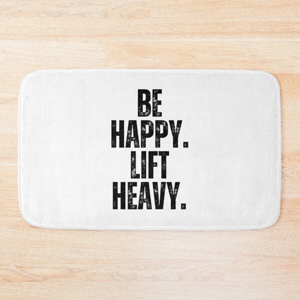Item preview, Be happy lift heavy Man Weight lifter vintage gym workout designed and sold by snowry.