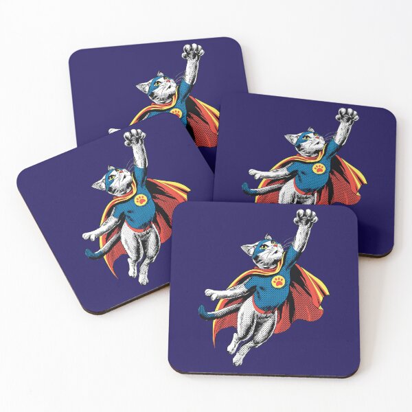 Item preview, Superhero Cat – Comic Style Design designed and sold by Meiersbeste.