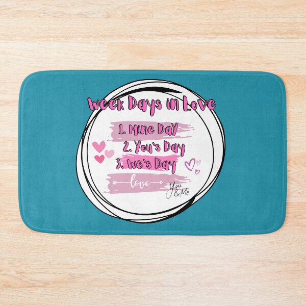 Item preview, Week Days in Love | Settimana d’Amore | Jours d’Amour designed and sold by LenaBlueDesigns.
