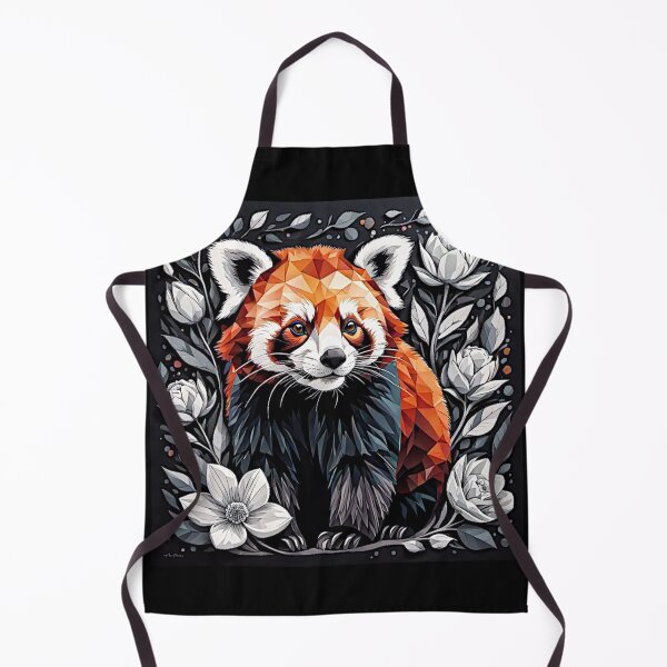 Item preview, Red Panda and flowers #4 designed and sold by Helios Be. Lavsh.
