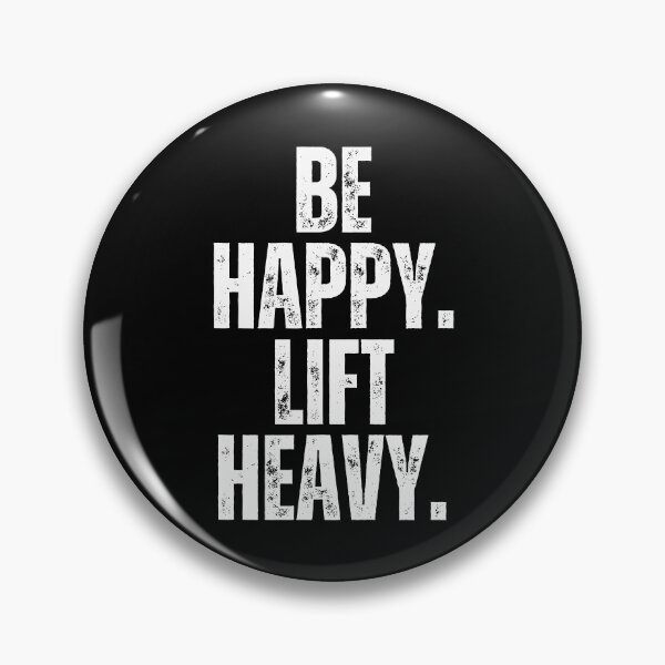 Item preview, Be happy lift heavy Man Weight lifter vintage gym workout designed and sold by snowry.