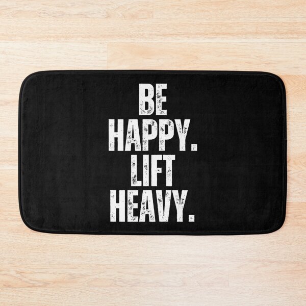 Item preview, Be happy lift heavy Man Weight lifter vintage gym workout designed and sold by snowry.