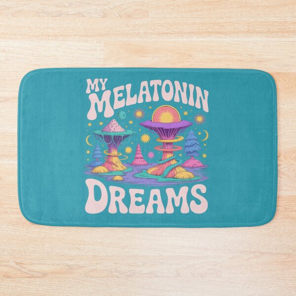 Item preview, My Melatonin Dreams – Psychedelic Dreamscape Design designed and sold by BrightThreadBB.