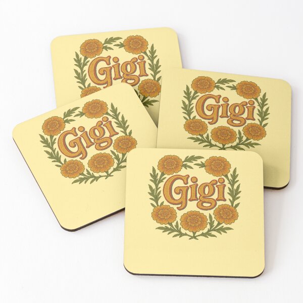 Item preview, Gigi Marigolds Floral Grandma Name Bright Garden Inspired Design designed and sold by FrictionMaxxing.