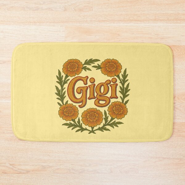 Item preview, Gigi Marigolds Floral Grandma Name Bright Garden Inspired Design designed and sold by FrictionMaxxing.