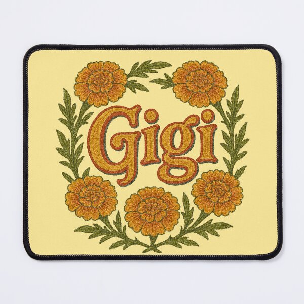 Item preview, Gigi Marigolds Floral Grandma Name Bright Garden Inspired Design designed and sold by FrictionMaxxing.