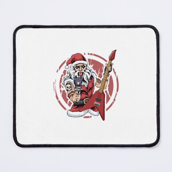 Item preview, Heavy Metal Christmas Metalhead Santa Rock Horns Death Metal designed and sold by kolourmrhs.