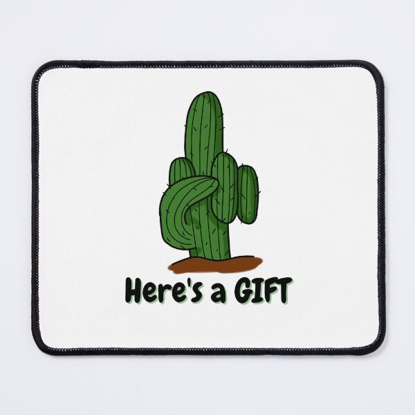 Item preview, Here’s a Gift Funny Cactus Middle Finger Design – Sarcastic Attitude Art designed and sold by Meenova Art.