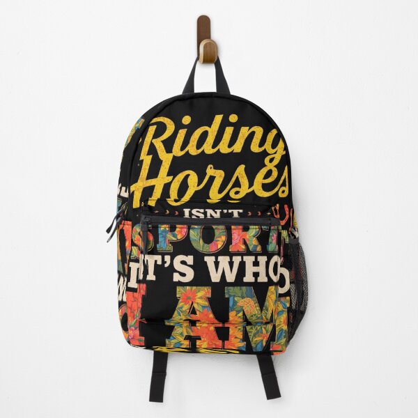 Item preview, Riding Horses Isn’t Sport, It’s Who I Am – Equestrian Identity Quote designed and sold by SnarkyTextStudiO.
