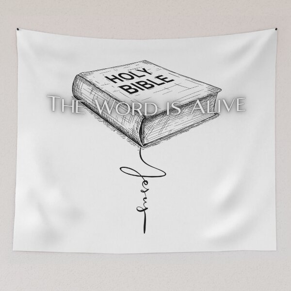 Item preview, The Word is Alive designed and sold by StoreWithFaith.