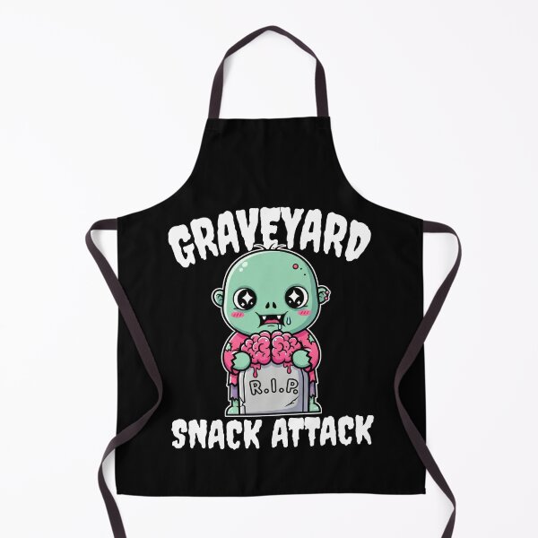 Item preview, GRAVEYARD SNACK ATTACK - ZOMBIE HALLOWEEN designed and sold by KEF Custom.