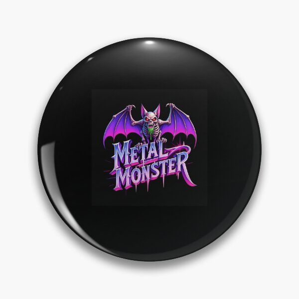 Item preview, Metal Monster - Heavy Metal Design designed and sold by nadenenicuri.