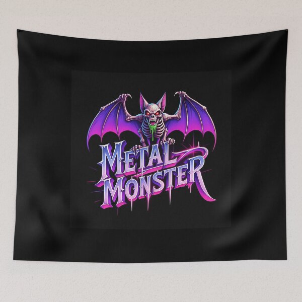 Item preview, Metal Monster - Heavy Metal Design designed and sold by nadenenicuri.