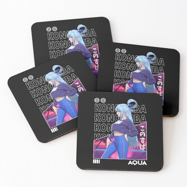 Item preview, Aqua - KonoSuba designed and sold by fractusbarnsley.