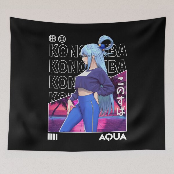 Item preview, Aqua - KonoSuba designed and sold by fractusbarnsley.