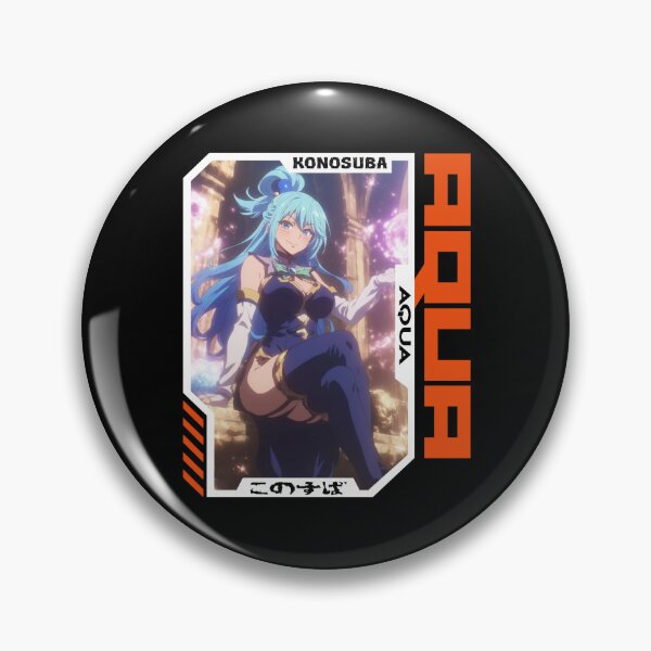 Item preview, Aqua - KonoSuba designed and sold by fractusbarnsley.