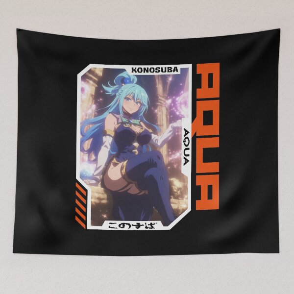 Item preview, Aqua - KonoSuba designed and sold by fractusbarnsley.