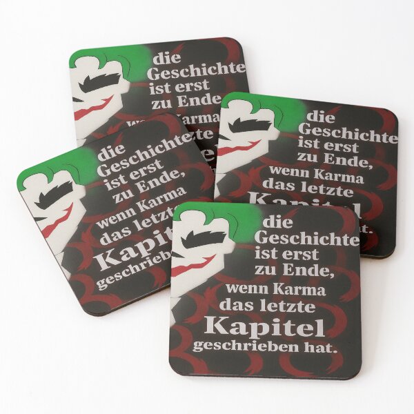 Item preview, Joker Style – “The story is only over when Karma has written the last chapter” – designed and sold by EVA4ALLdesigns.