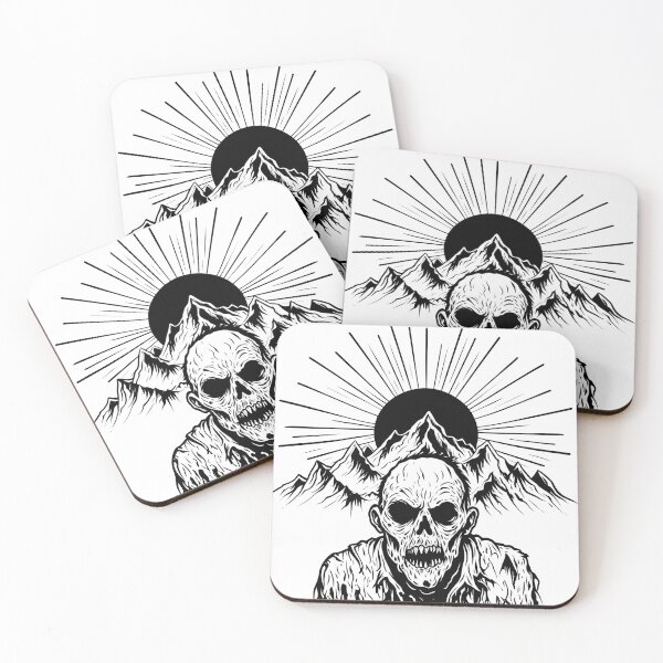 Item preview, Zombie in the Mountains during Sunrise designed and sold by NightTimeJ.