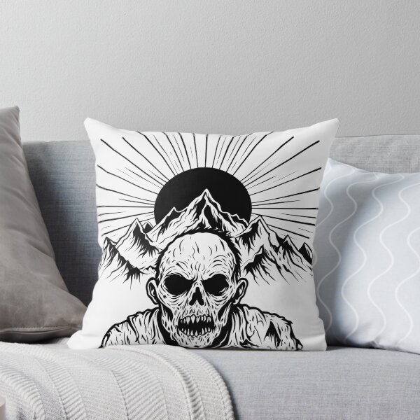 Item preview, Zombie in the Mountains during Sunrise designed and sold by NightTimeJ.