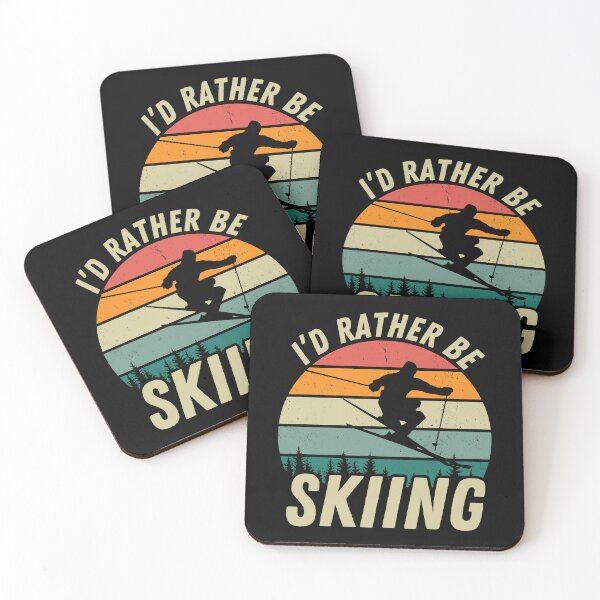 Item preview, I'd Rather Be Skiing  designed and sold by fusedtees.